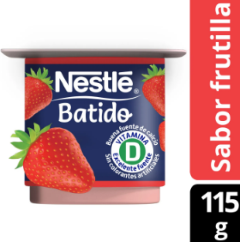 batido frutilla
